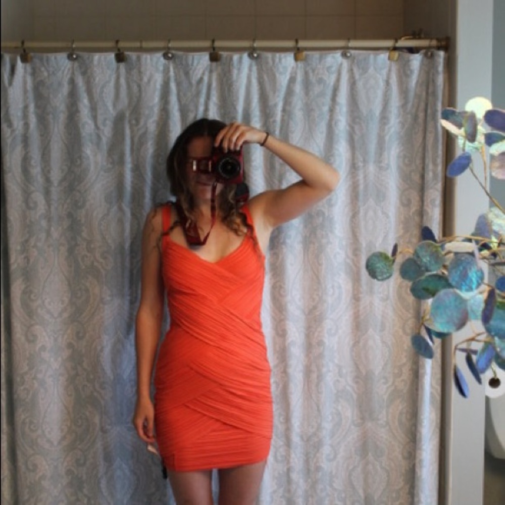Coral dress - Bloomingdales NEW WITH TAGS